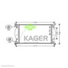 KAGER 31-1633 Radiator, engine cooling